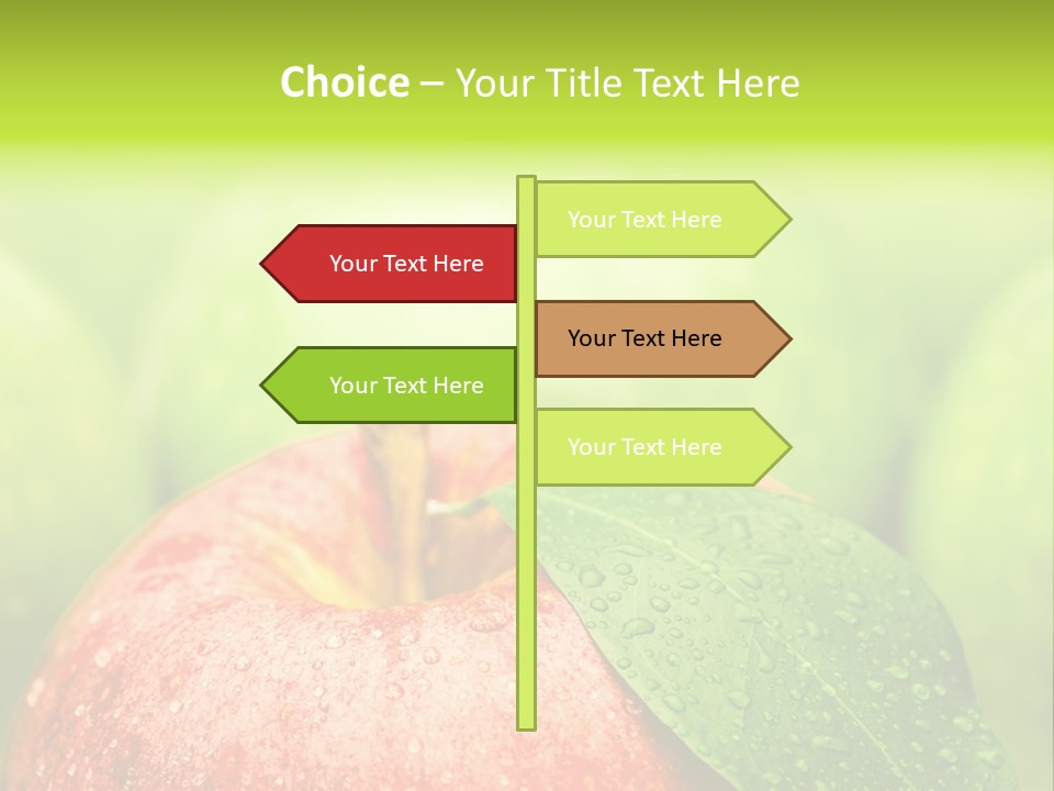 Water Sweet Sign PowerPoint Template