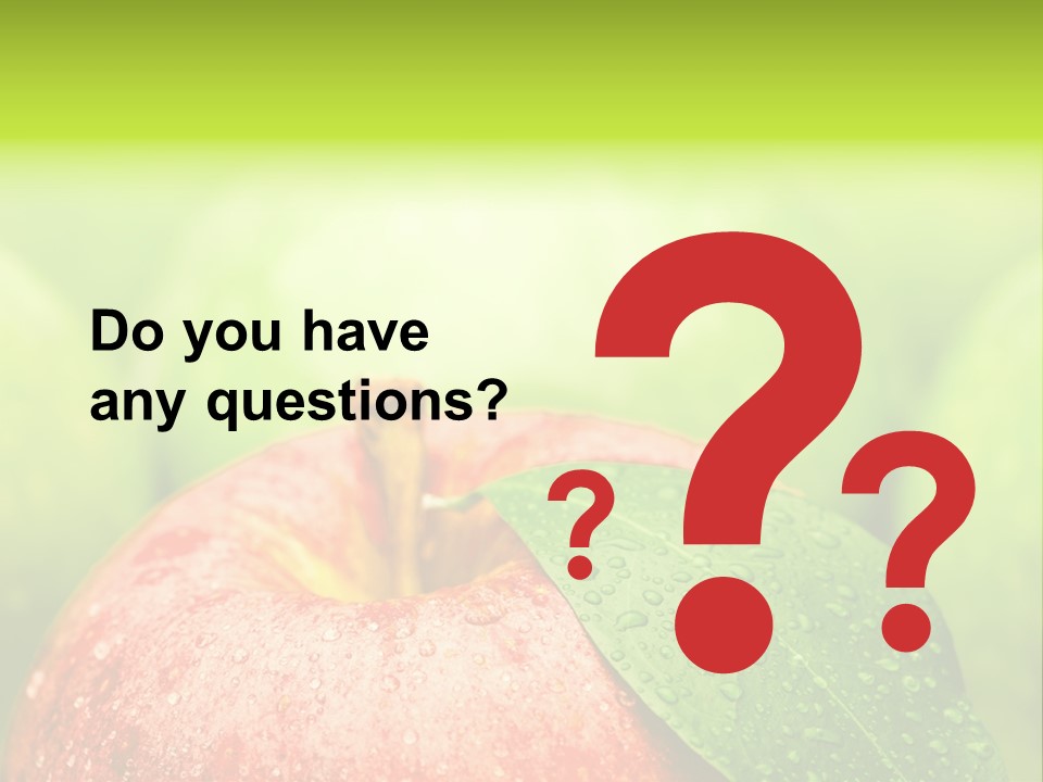 Water Sweet Sign PowerPoint Template