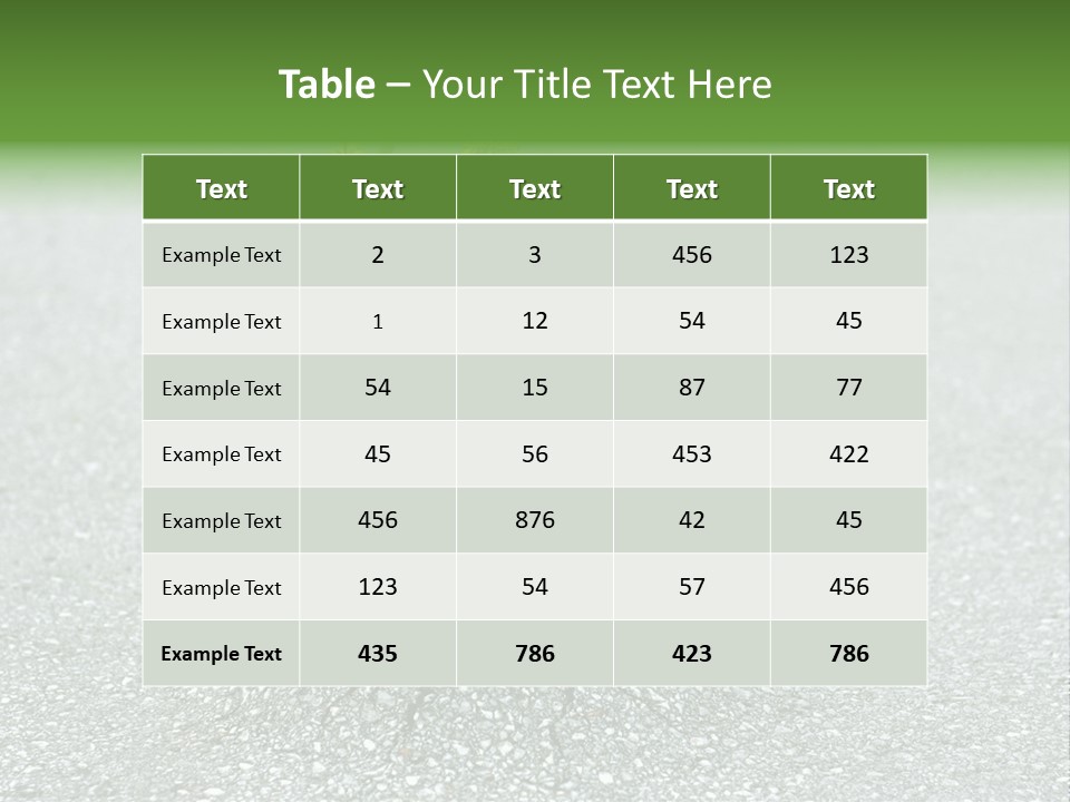 Plant Winning Strong PowerPoint Template