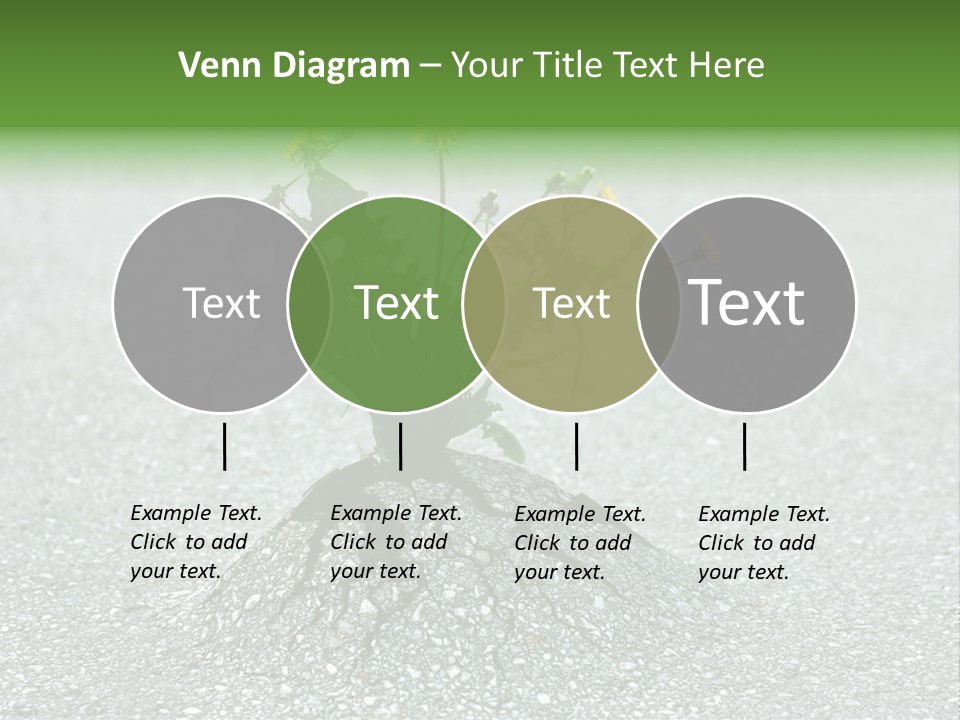 Plant Winning Strong PowerPoint Template