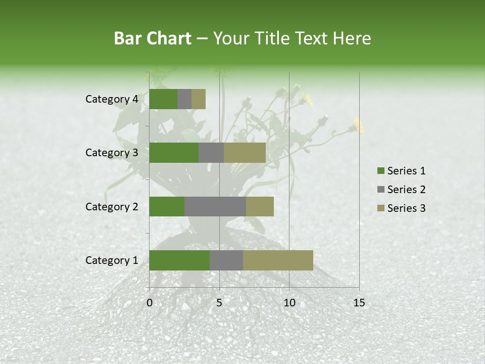 Plant Winning Strong PowerPoint Template
