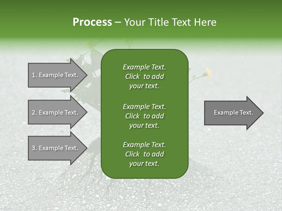 Plant Winning Strong PowerPoint Template