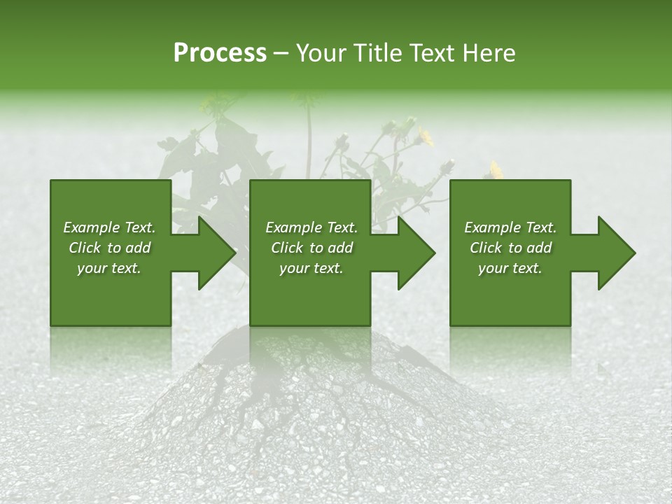 Plant Winning Strong PowerPoint Template