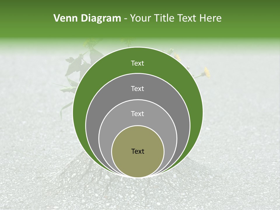 Plant Winning Strong PowerPoint Template