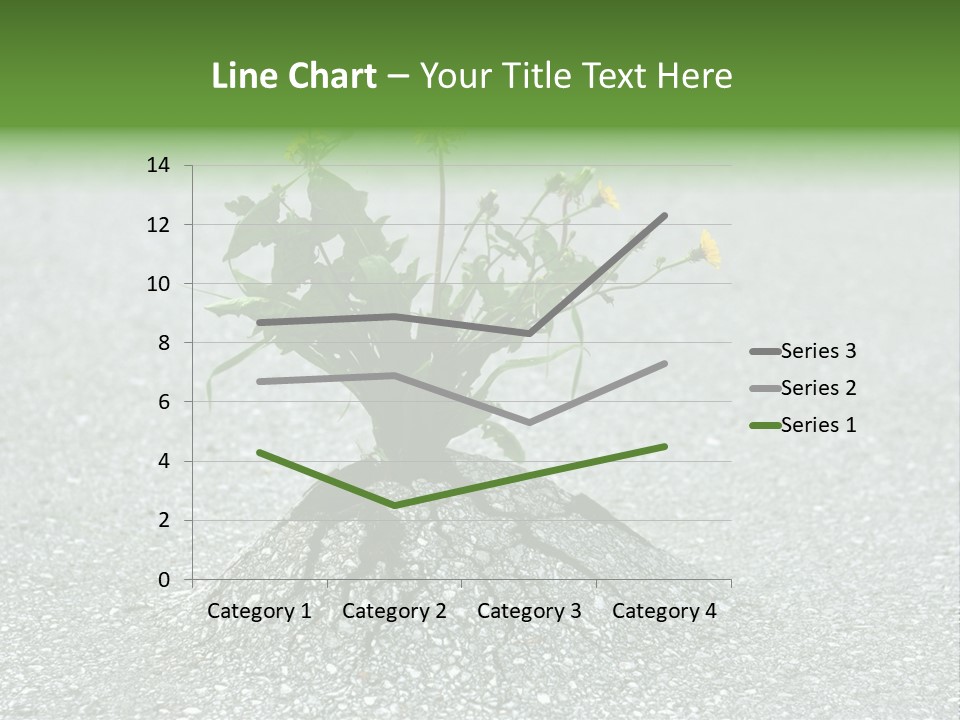 Plant Winning Strong PowerPoint Template