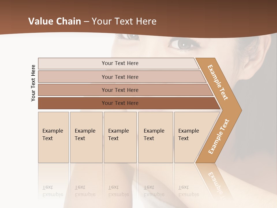 A Woman Posing For A Picture With Her Arms Crossed PowerPoint Template