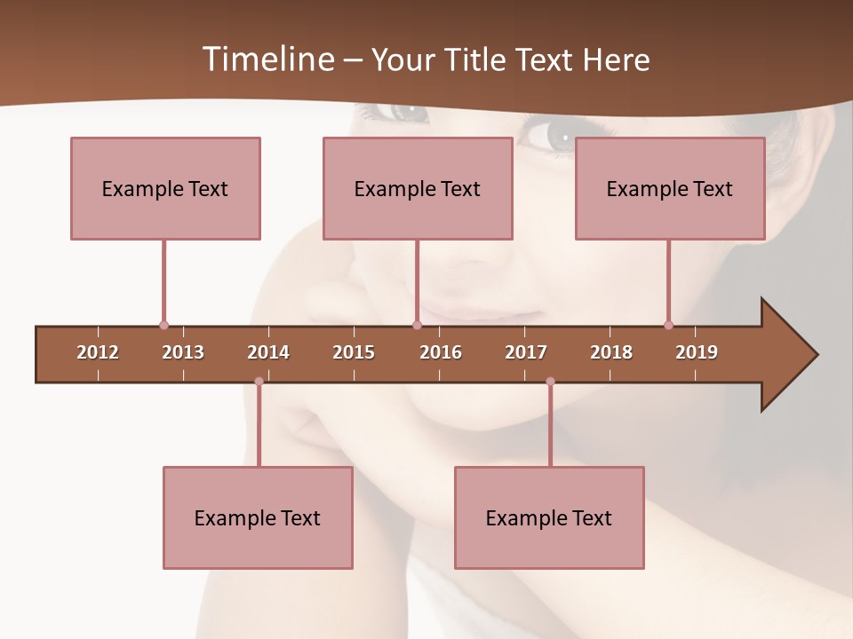 A Woman Posing For A Picture With Her Arms Crossed PowerPoint Template