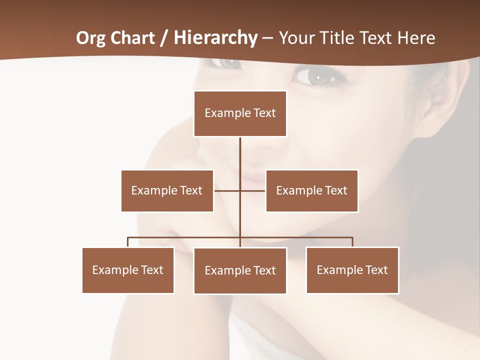 A Woman Posing For A Picture With Her Arms Crossed PowerPoint Template