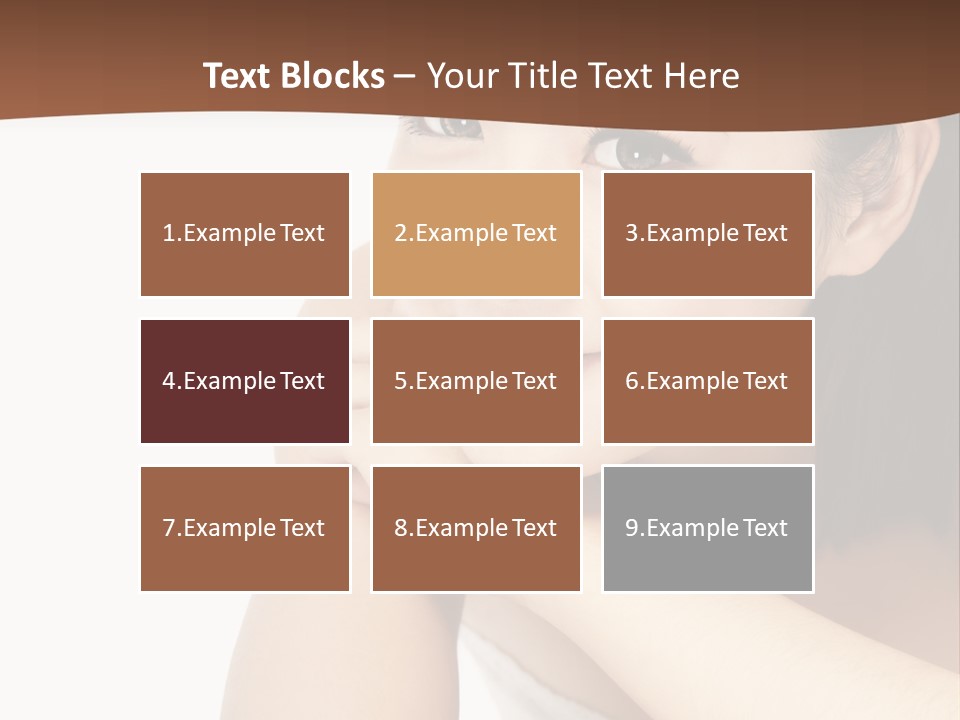 A Woman Posing For A Picture With Her Arms Crossed PowerPoint Template