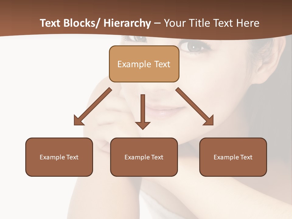 A Woman Posing For A Picture With Her Arms Crossed PowerPoint Template