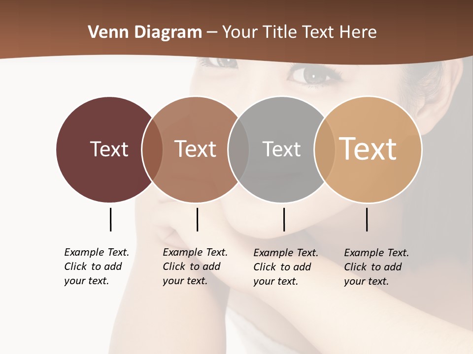 A Woman Posing For A Picture With Her Arms Crossed PowerPoint Template