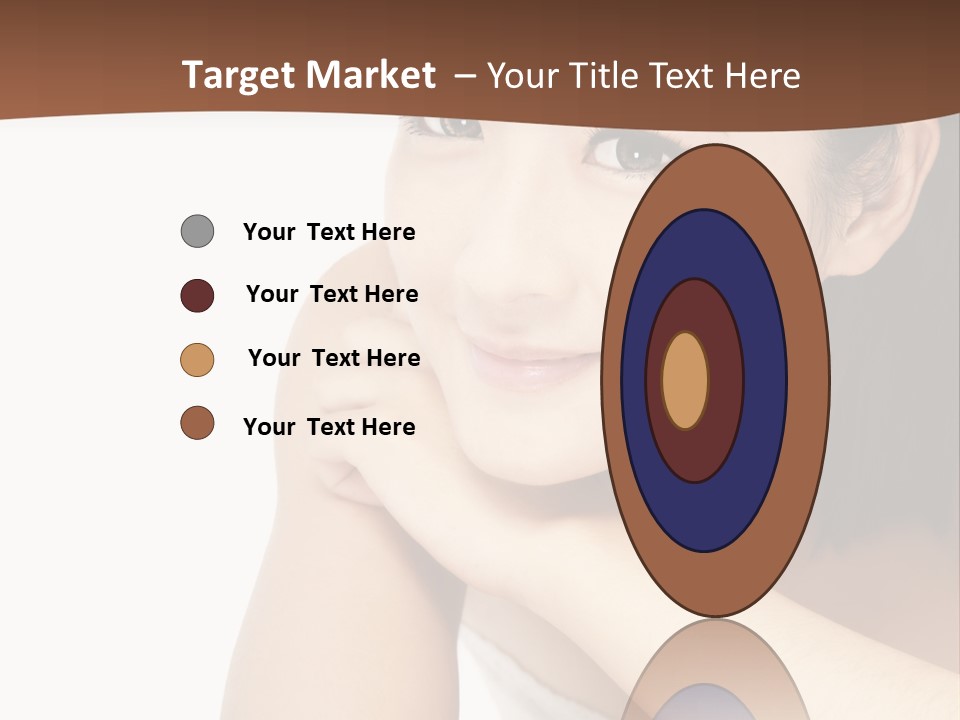 A Woman Posing For A Picture With Her Arms Crossed PowerPoint Template