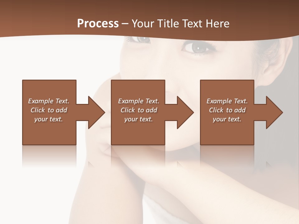 A Woman Posing For A Picture With Her Arms Crossed PowerPoint Template