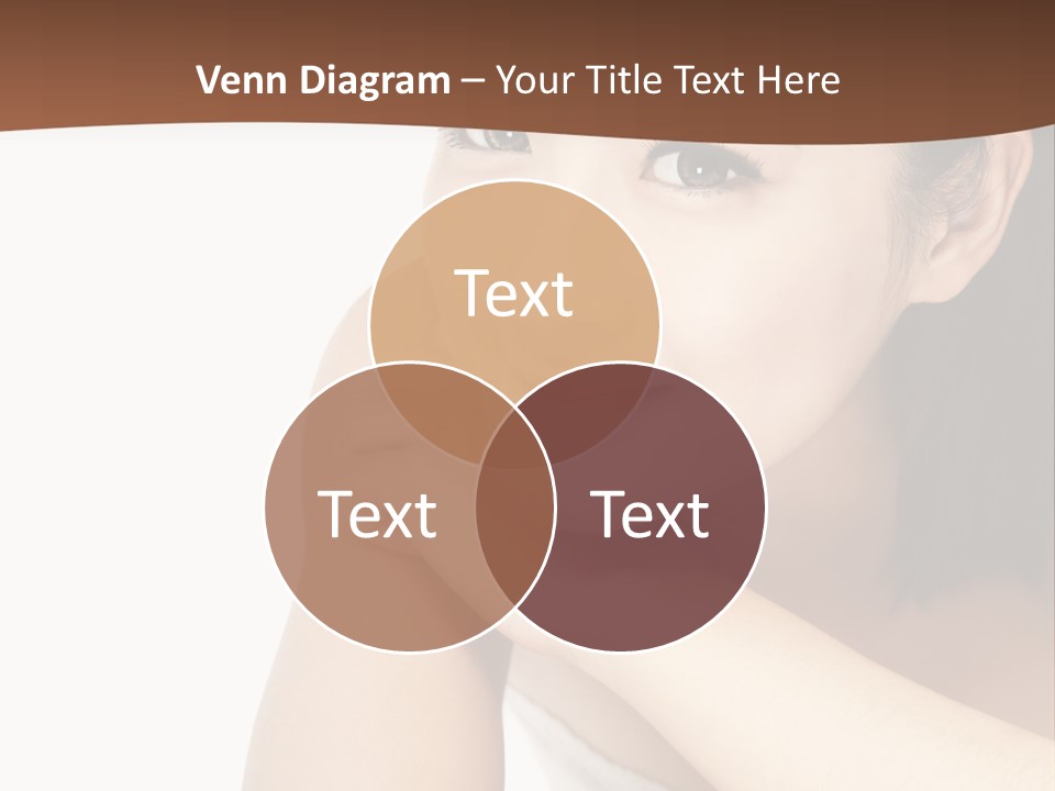 A Woman Posing For A Picture With Her Arms Crossed PowerPoint Template