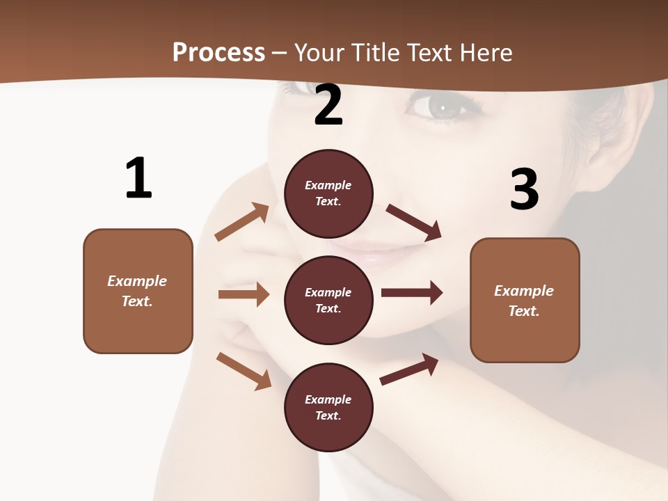 A Woman Posing For A Picture With Her Arms Crossed PowerPoint Template