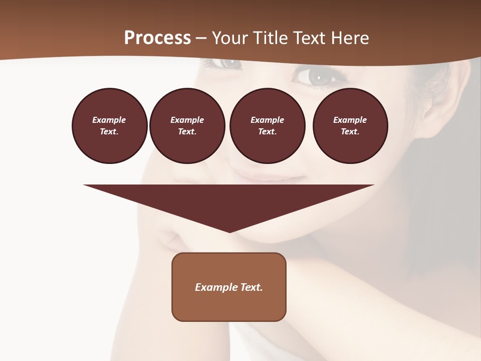 A Woman Posing For A Picture With Her Arms Crossed PowerPoint Template