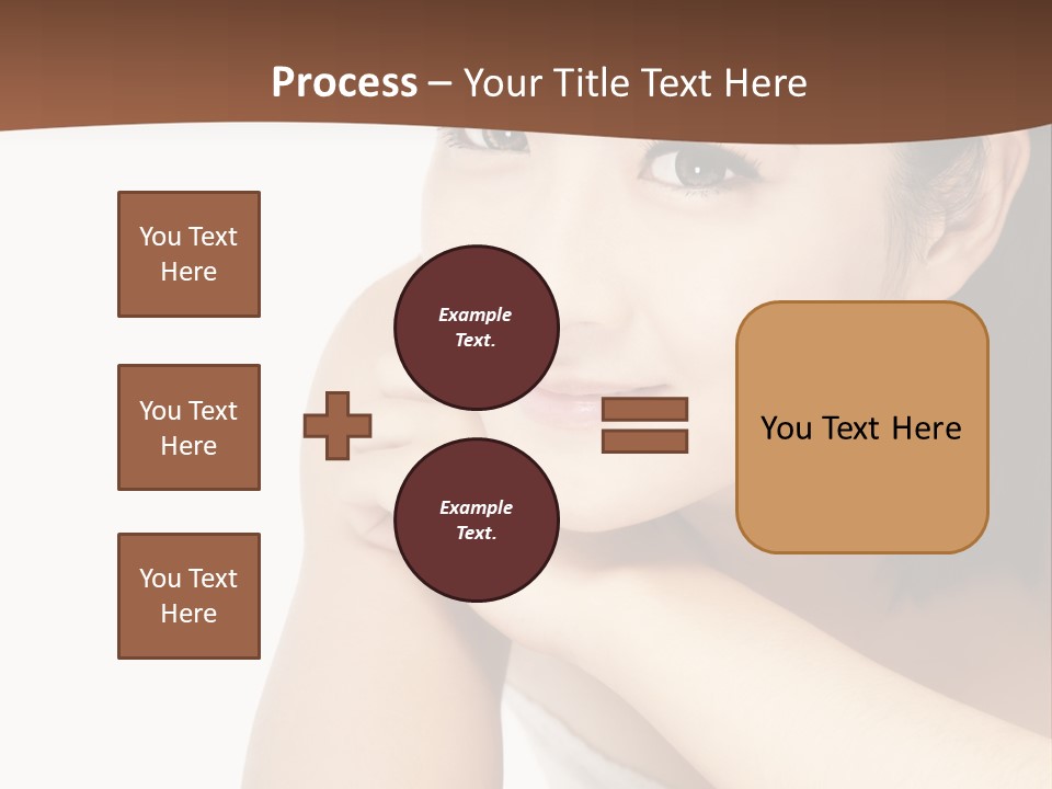 A Woman Posing For A Picture With Her Arms Crossed PowerPoint Template
