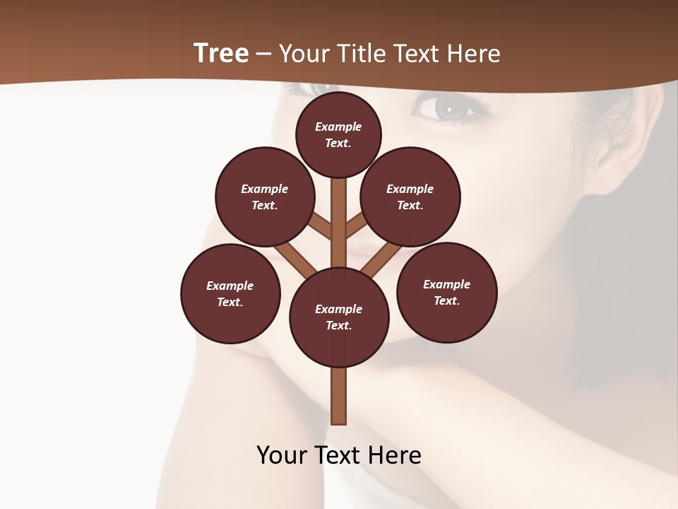 A Woman Posing For A Picture With Her Arms Crossed PowerPoint Template