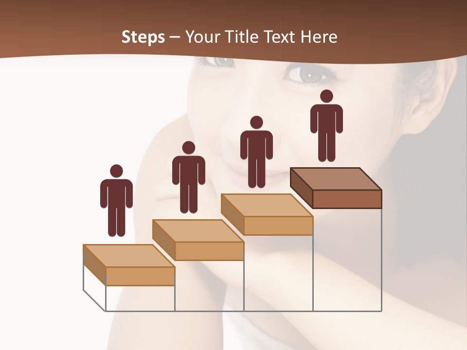 A Woman Posing For A Picture With Her Arms Crossed PowerPoint Template