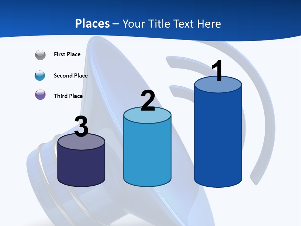 Isolated Alarm Communication PowerPoint Template