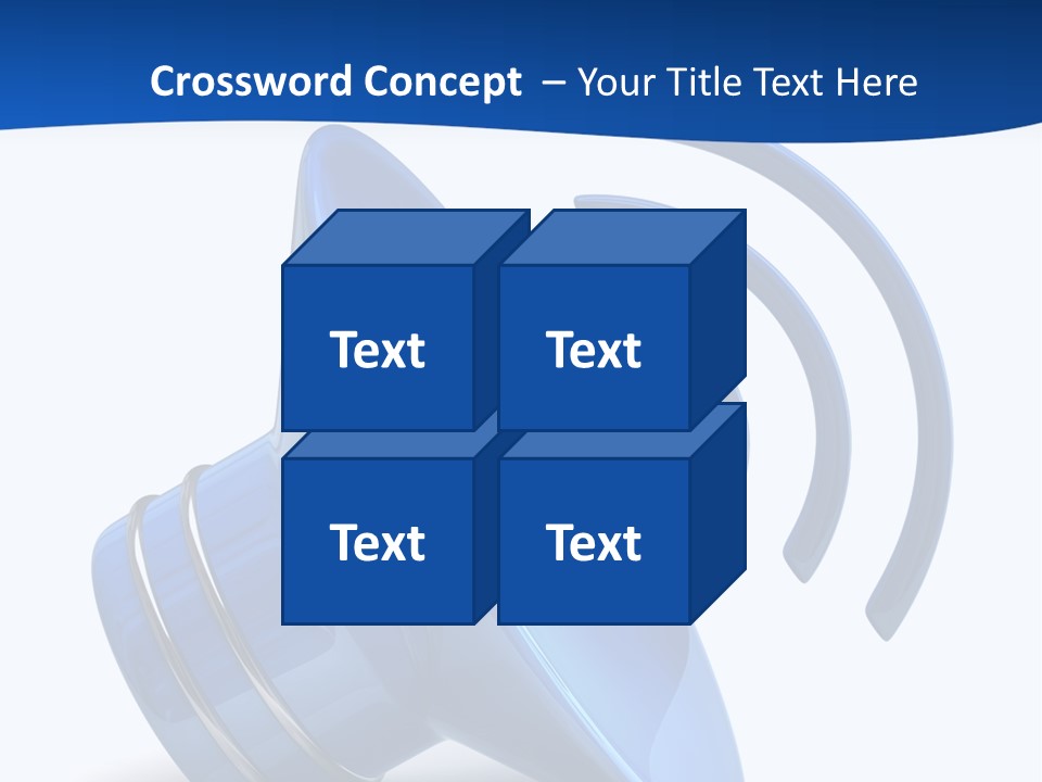 Isolated Alarm Communication PowerPoint Template