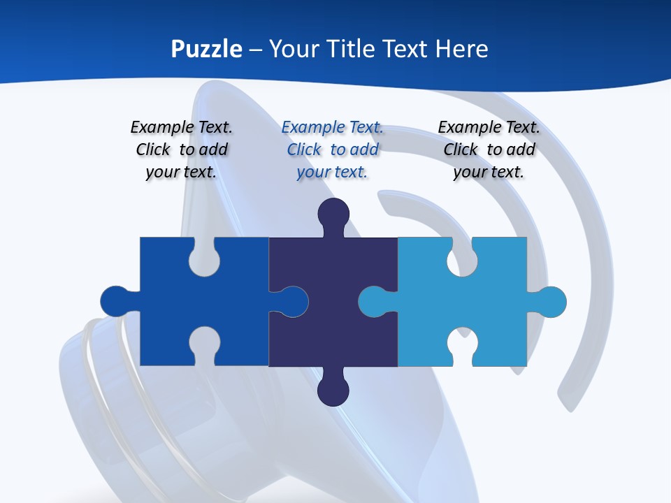 Isolated Alarm Communication PowerPoint Template