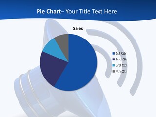 Isolated Alarm Communication PowerPoint Template