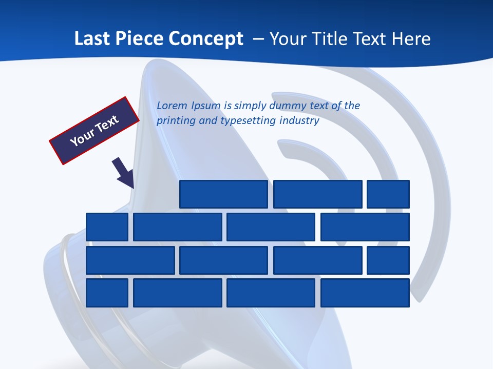 Isolated Alarm Communication PowerPoint Template