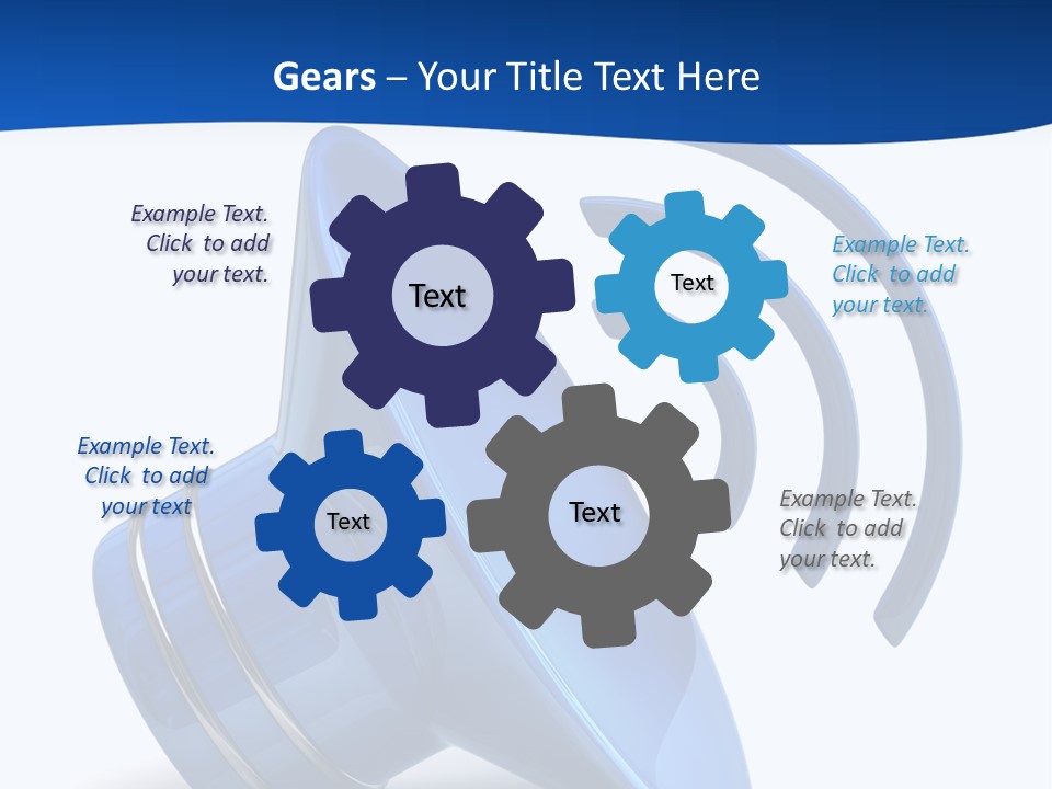 Isolated Alarm Communication PowerPoint Template