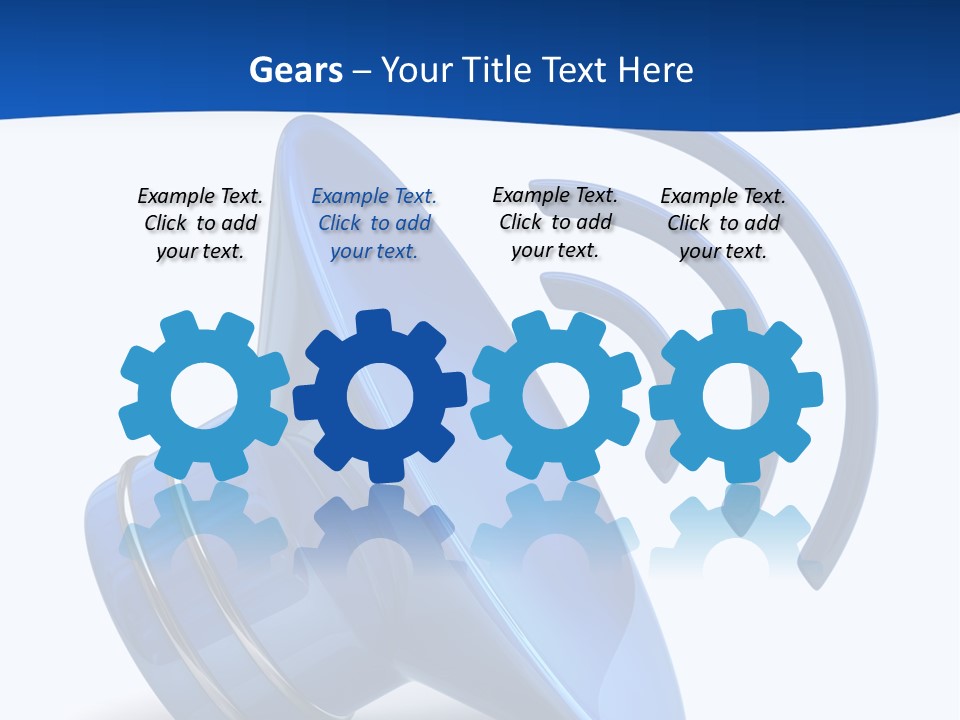 Isolated Alarm Communication PowerPoint Template