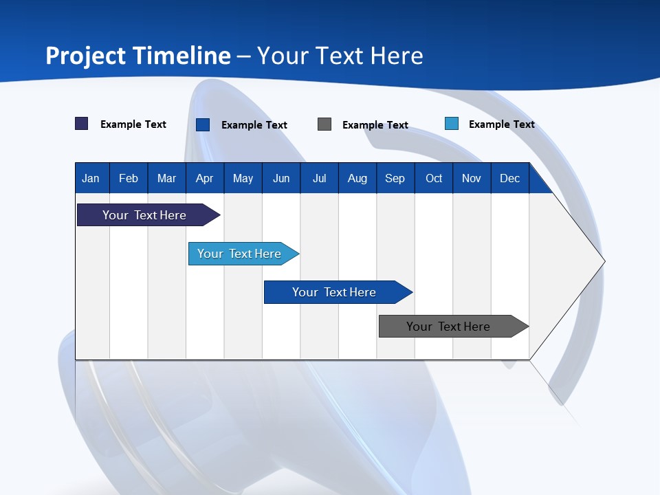 Isolated Alarm Communication PowerPoint Template