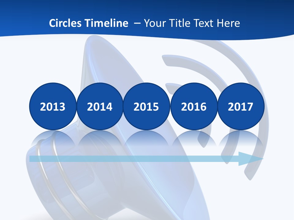 Isolated Alarm Communication PowerPoint Template