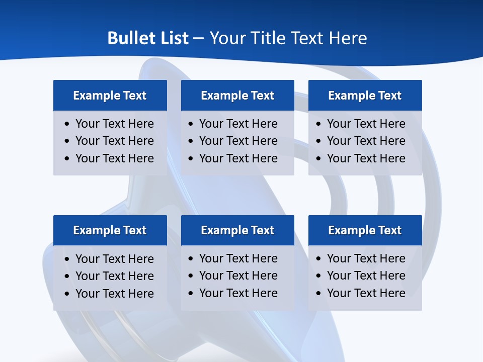 Isolated Alarm Communication PowerPoint Template