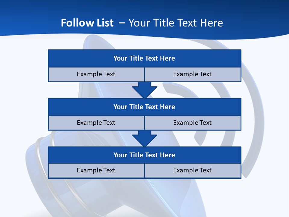 Isolated Alarm Communication PowerPoint Template