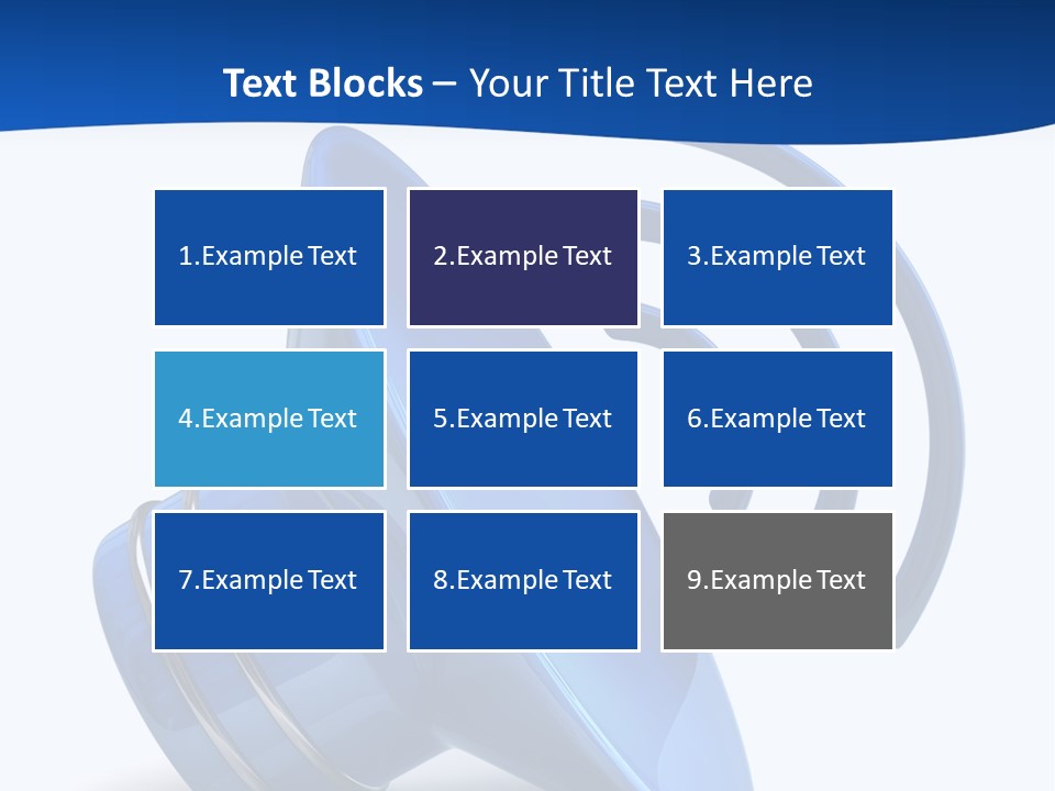 Isolated Alarm Communication PowerPoint Template