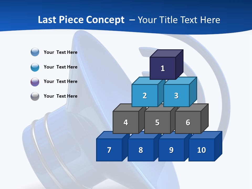 Isolated Alarm Communication PowerPoint Template