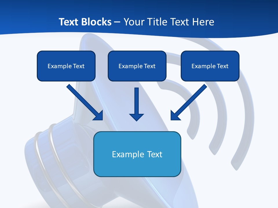 Isolated Alarm Communication PowerPoint Template