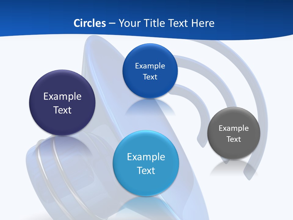 Isolated Alarm Communication PowerPoint Template