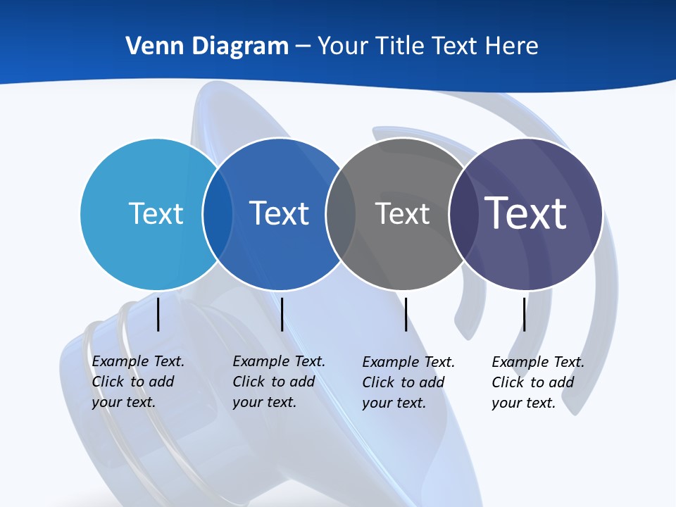 Isolated Alarm Communication PowerPoint Template