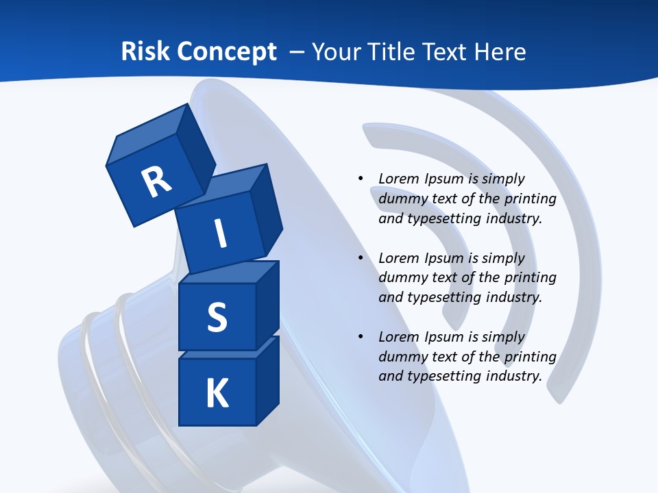 Isolated Alarm Communication PowerPoint Template