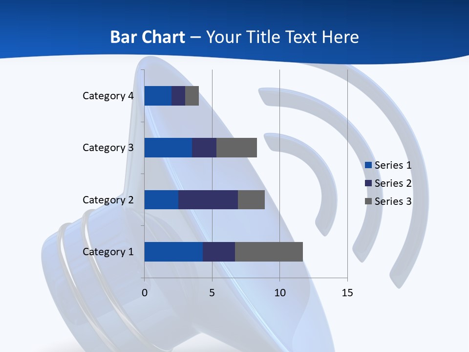 Isolated Alarm Communication PowerPoint Template