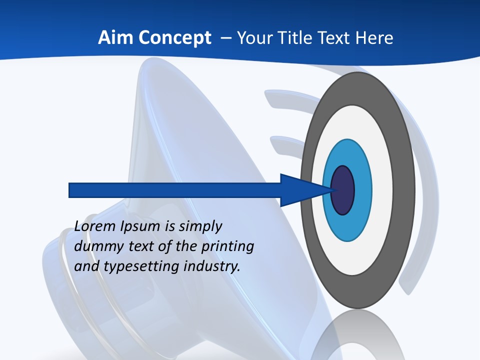 Isolated Alarm Communication PowerPoint Template