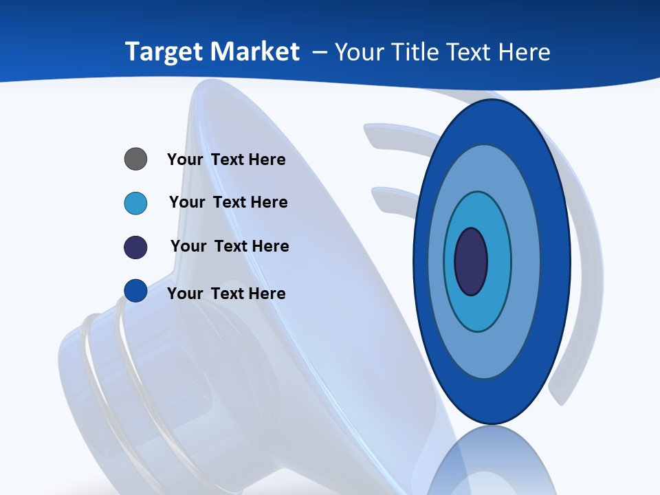 Isolated Alarm Communication PowerPoint Template