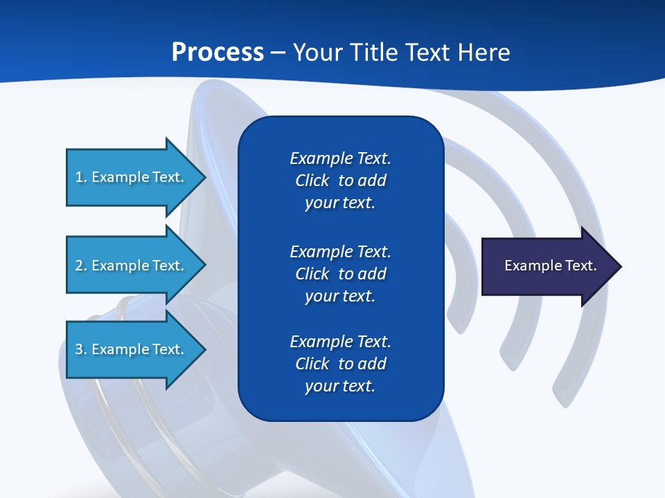 Isolated Alarm Communication PowerPoint Template