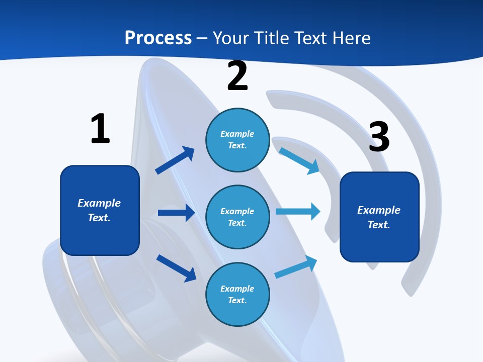Isolated Alarm Communication PowerPoint Template