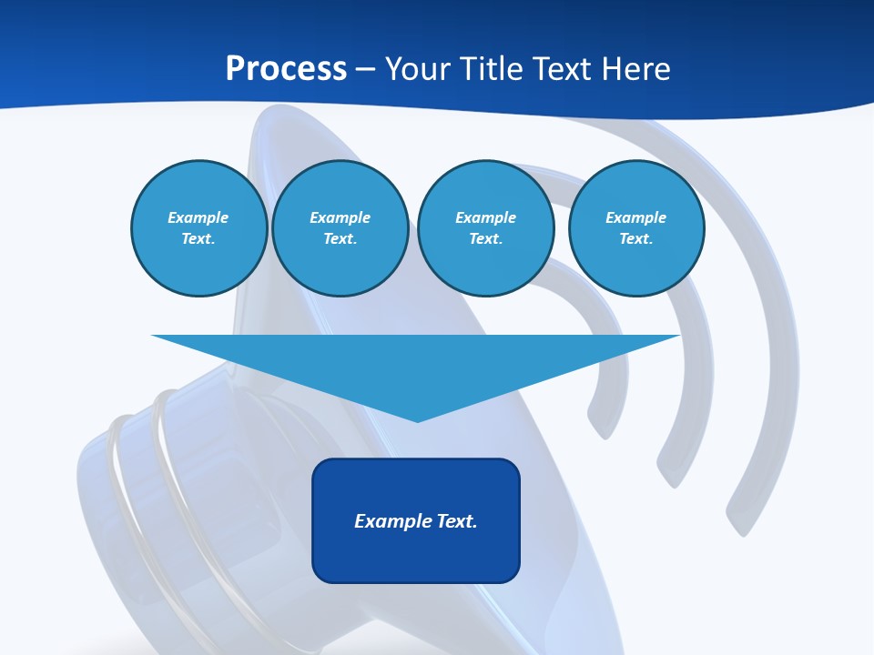 Isolated Alarm Communication PowerPoint Template