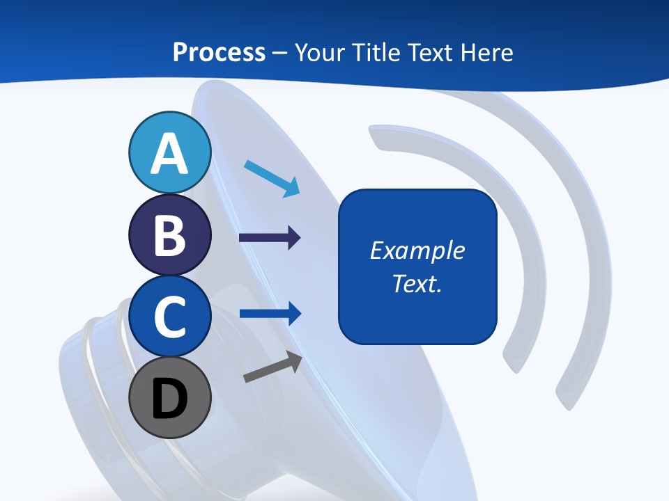 Isolated Alarm Communication PowerPoint Template
