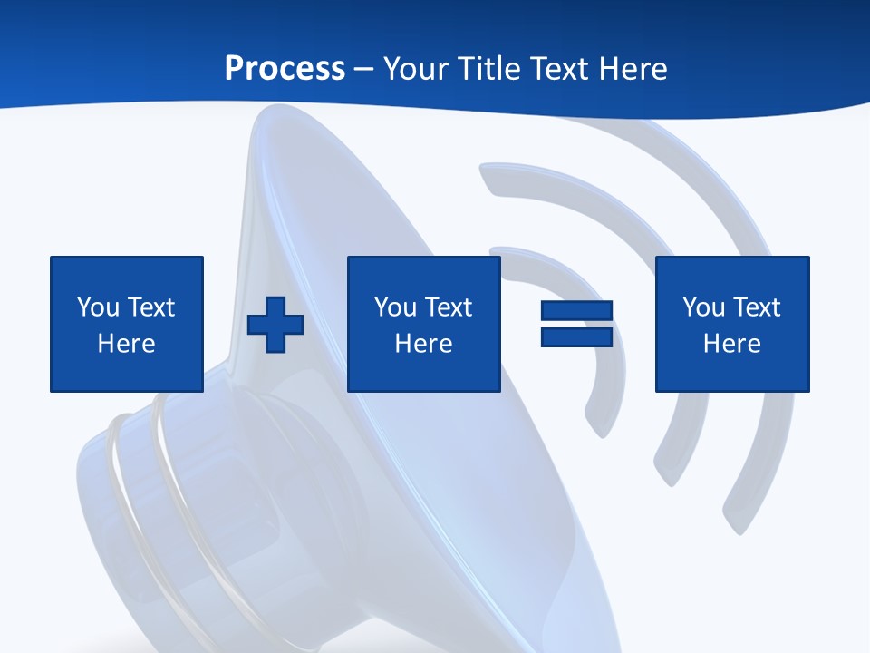 Isolated Alarm Communication PowerPoint Template