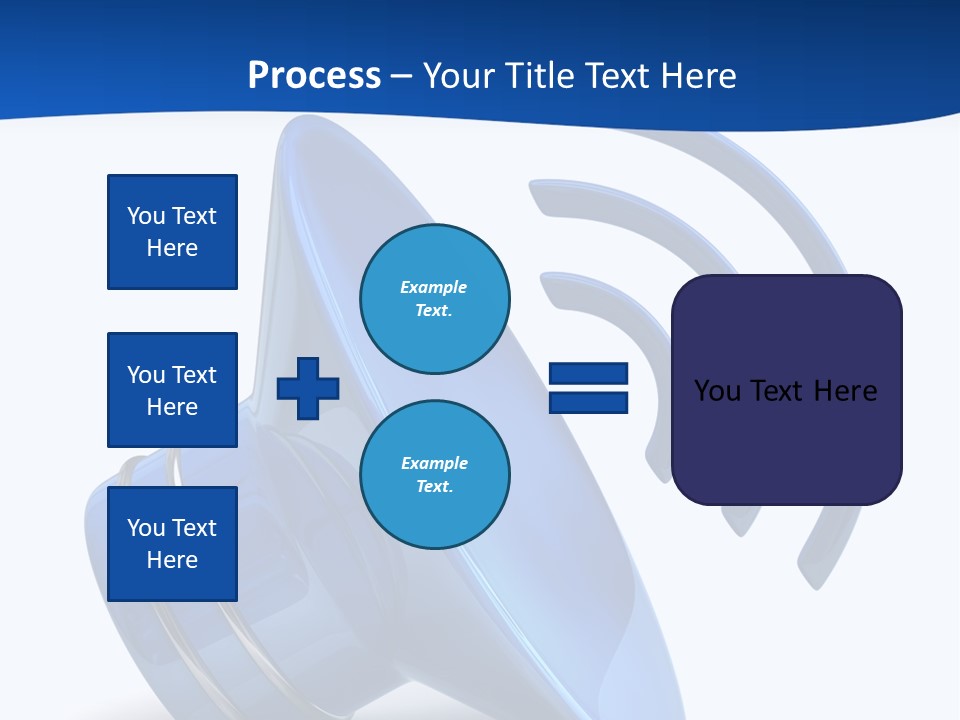 Isolated Alarm Communication PowerPoint Template