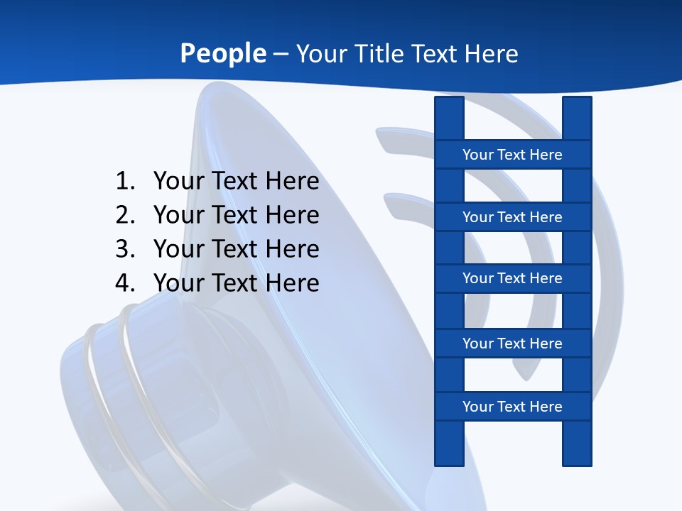 Isolated Alarm Communication PowerPoint Template